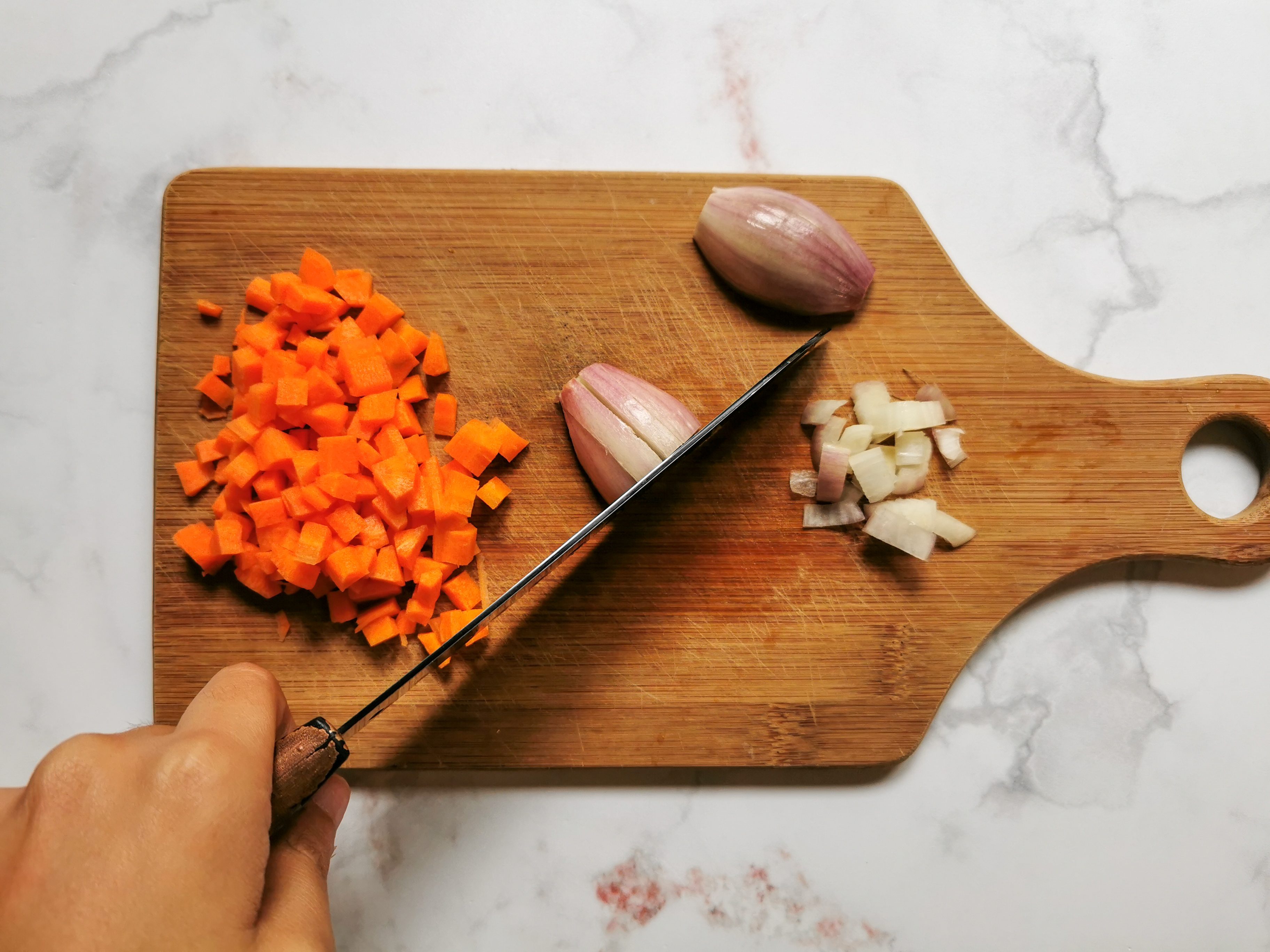 Zuppa di farro con castagne e porcini