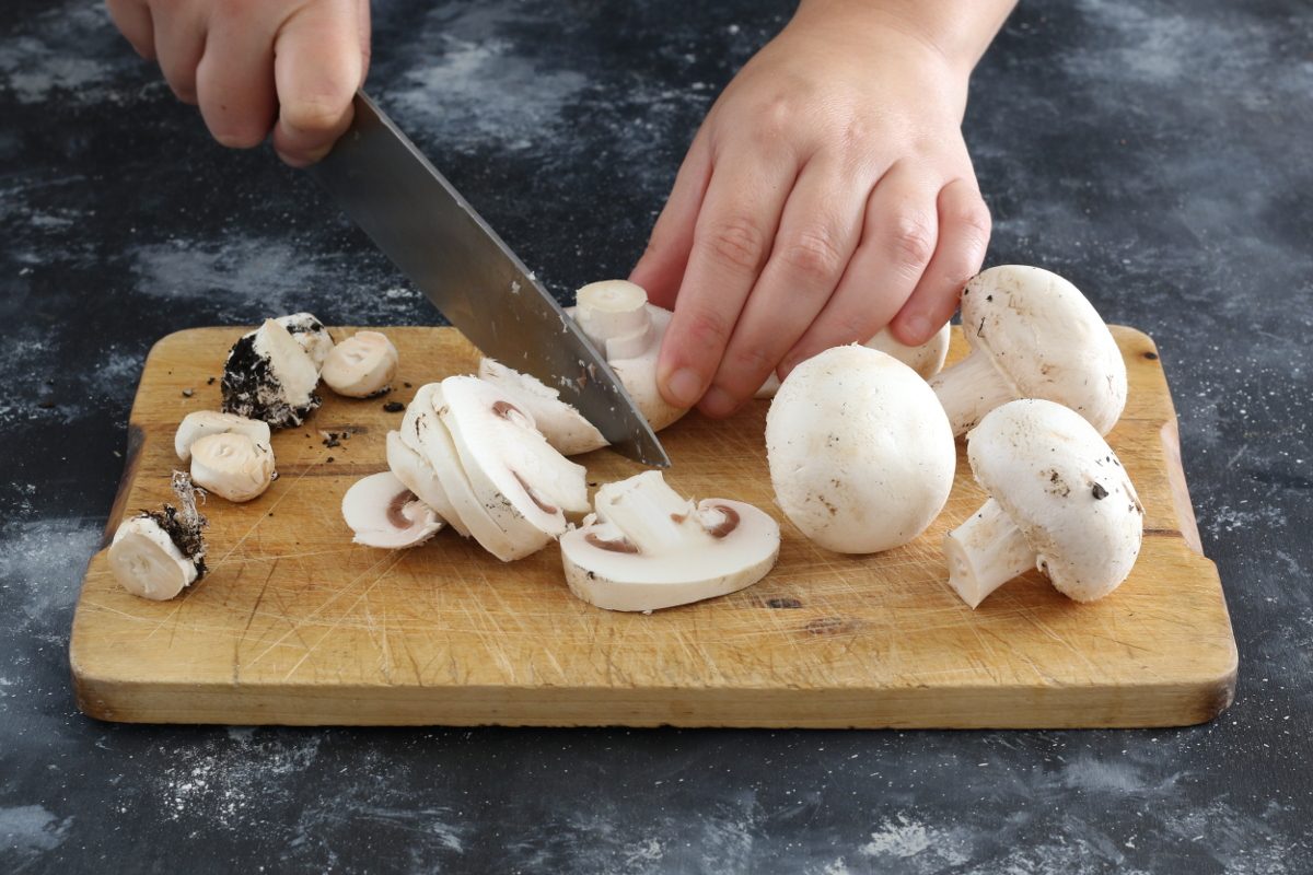 pulire i funghi