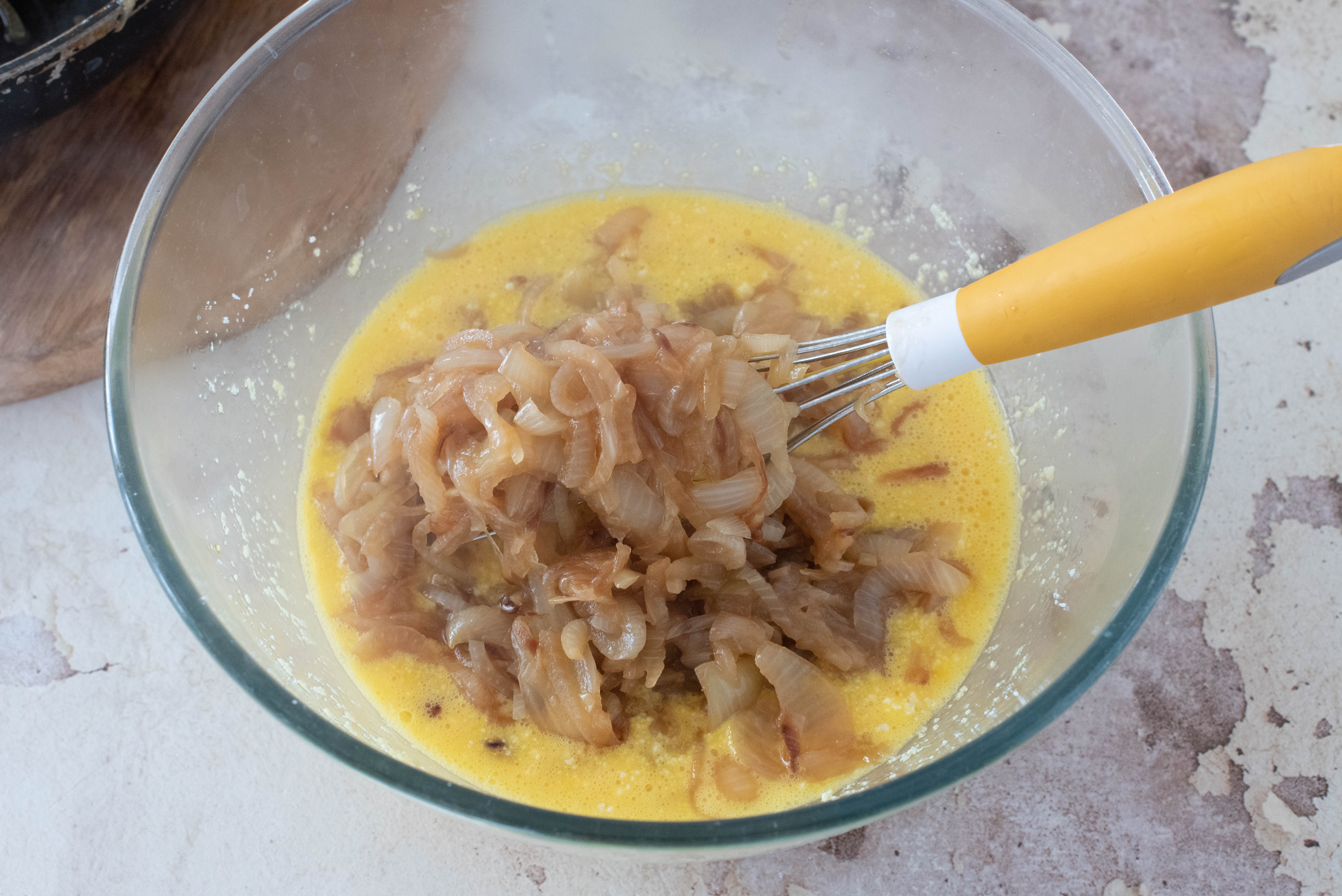 frittata di cipolle