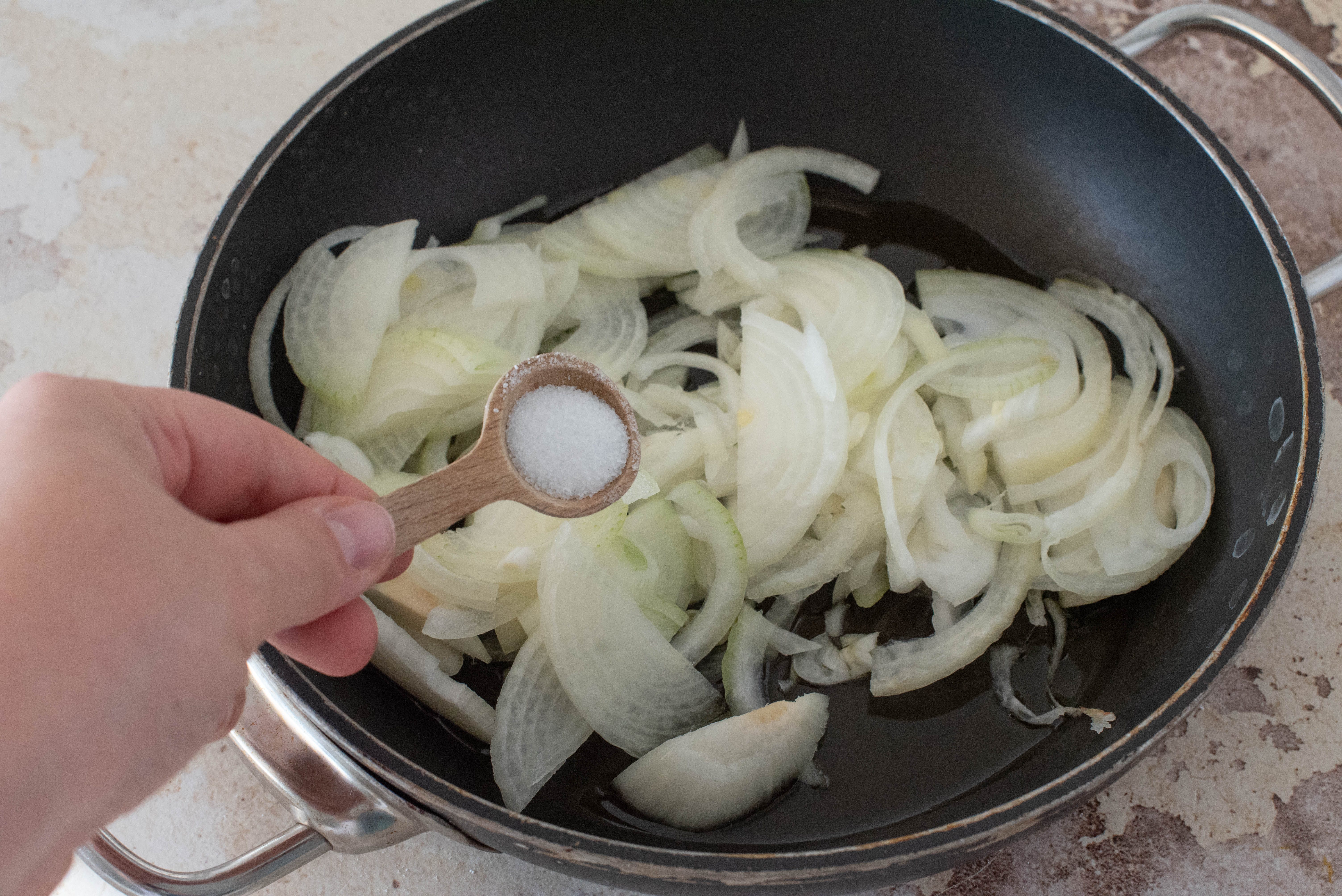 frittata di cipolle