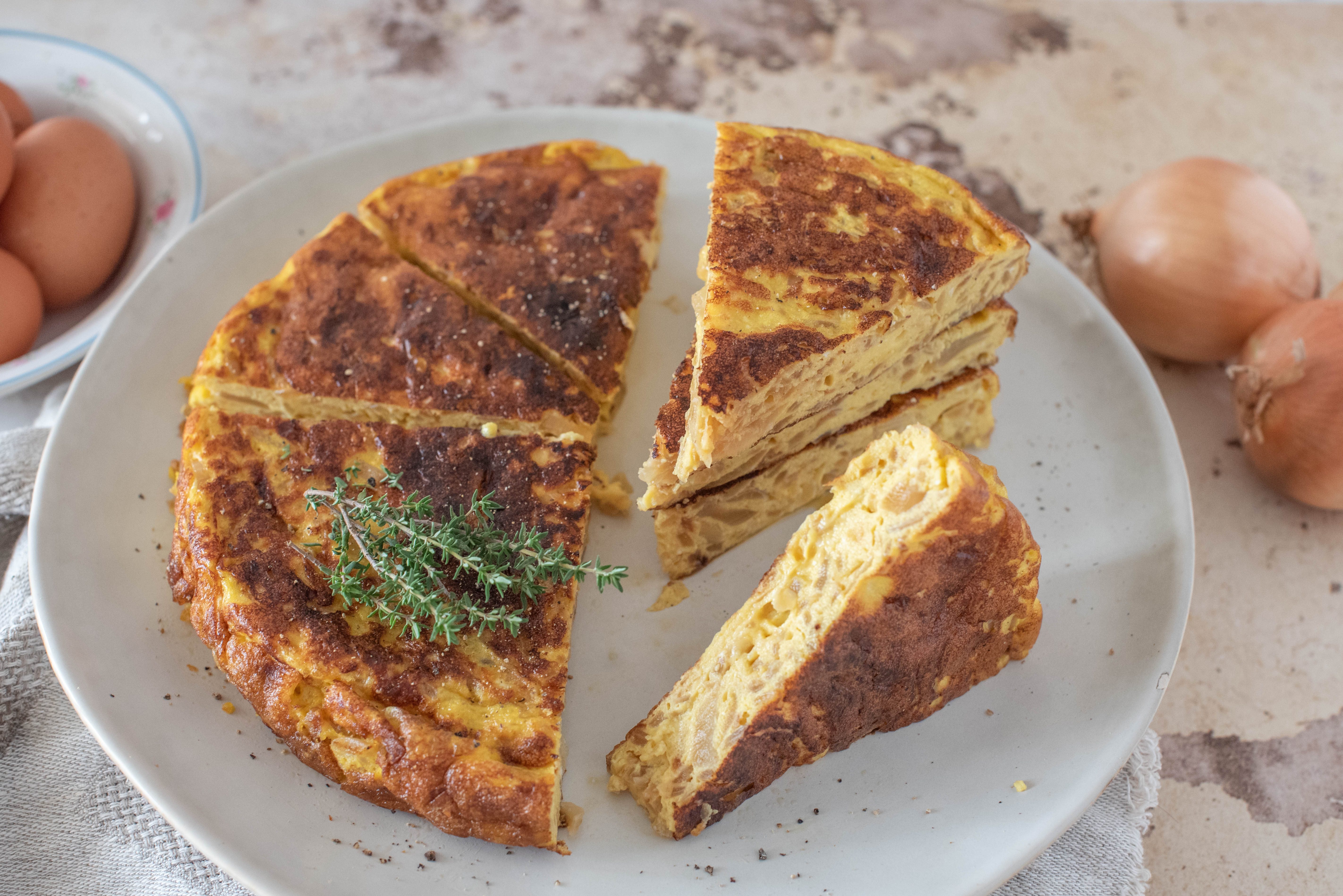 frittata di cipolle