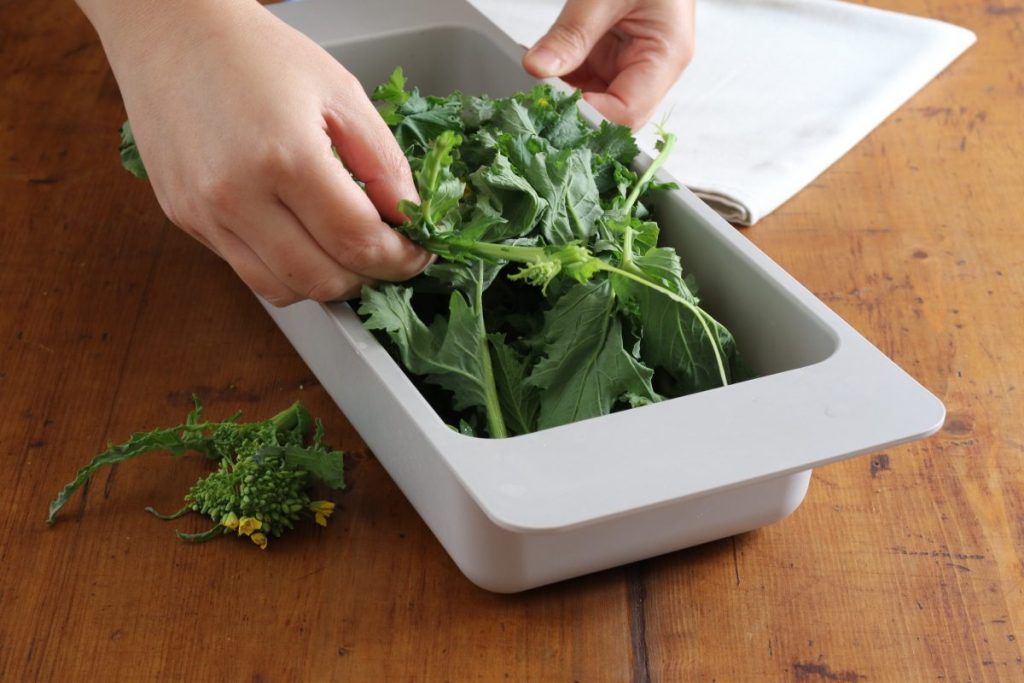 lavare le verdure