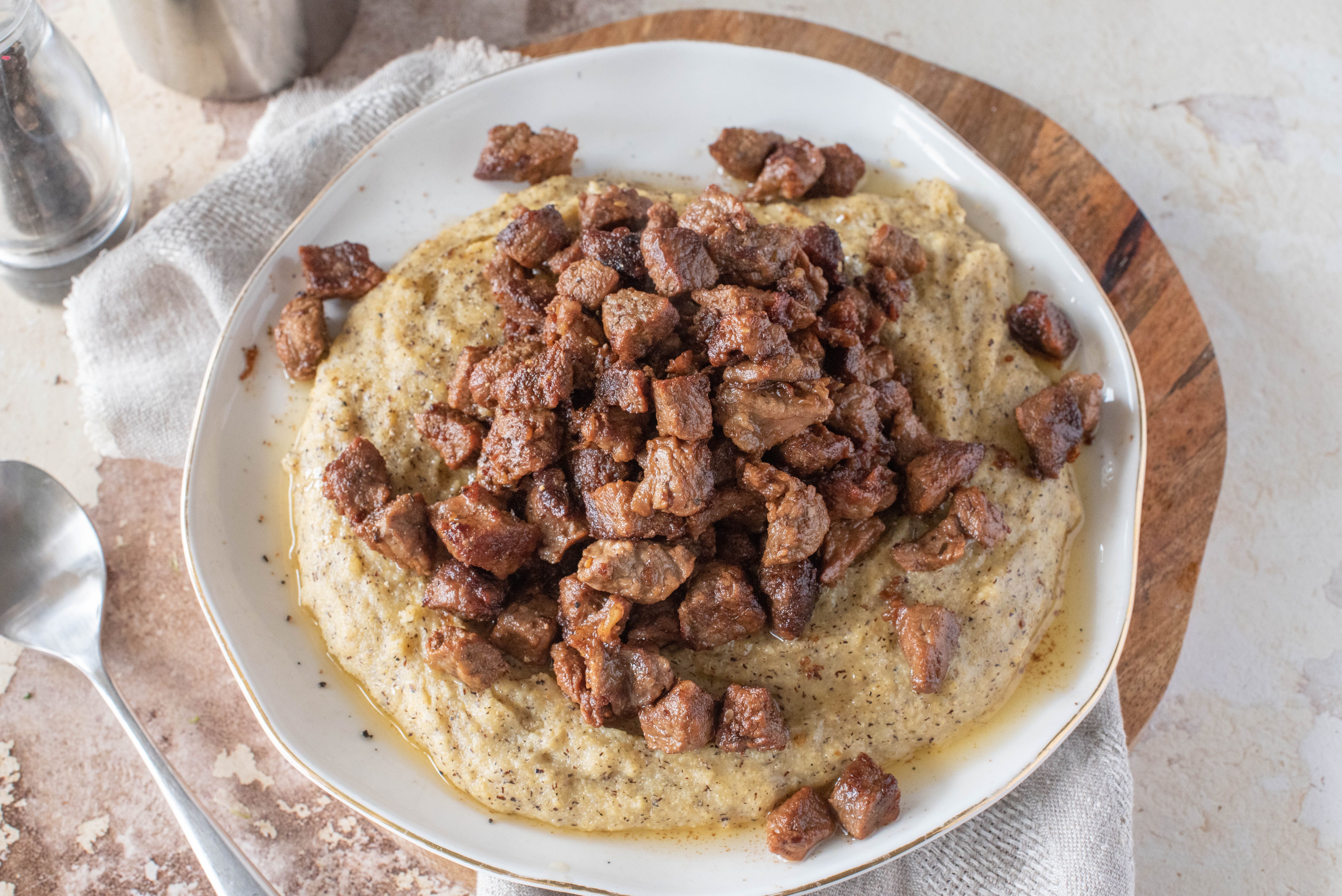polenta e bruscitt