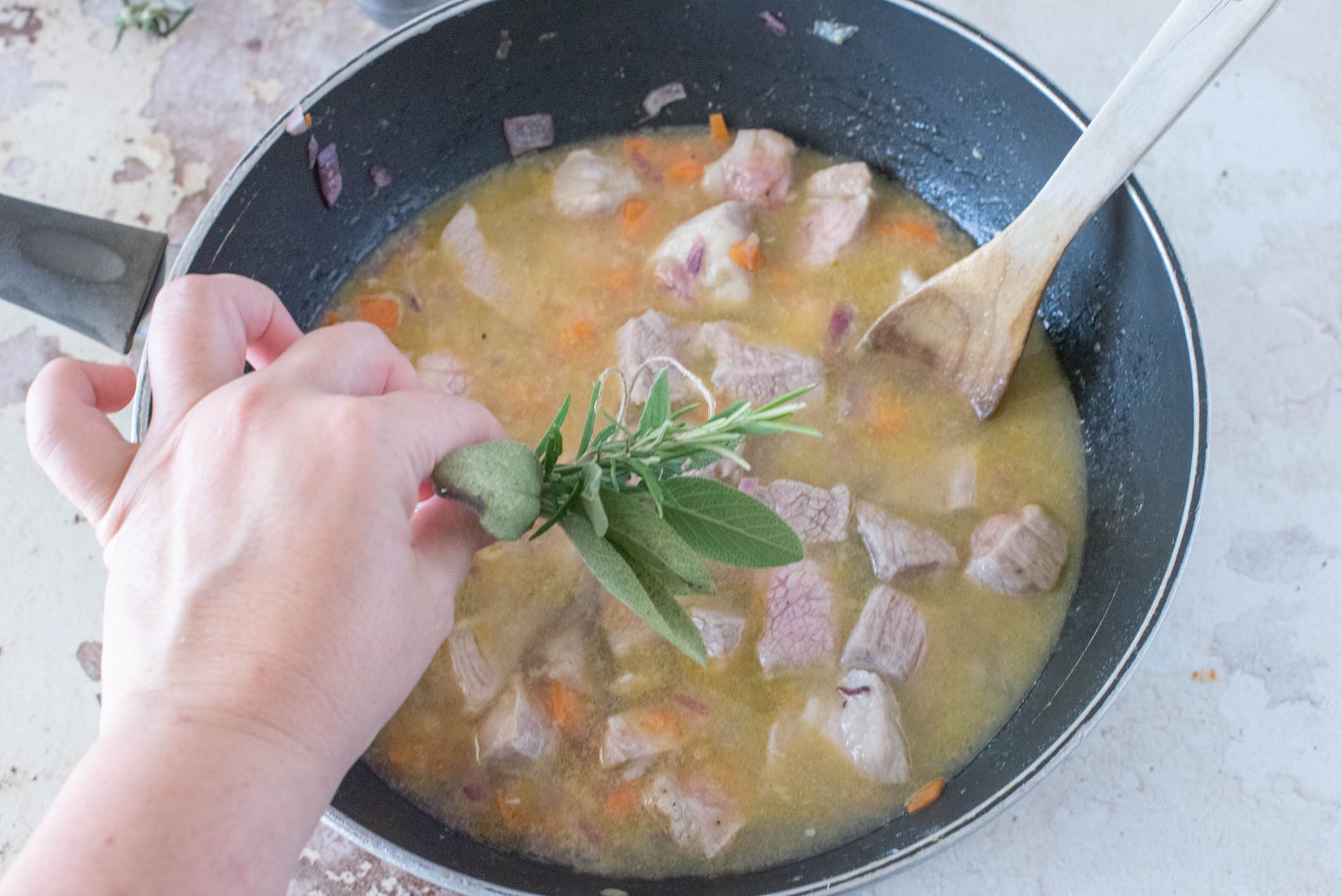 spezzatino di vitello con patate