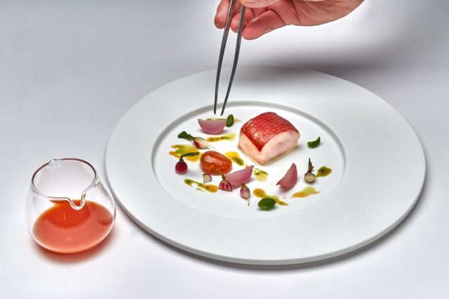 piatti George restaurant Domenico candela