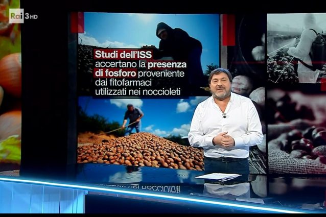 Screen dalla puntata di Report