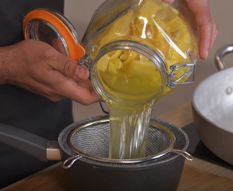 Lo spaghetto a limone e provola di chef Ruben Bondì